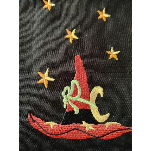 HALLOWEEN 2ea. LONGABERGER  Black Halloween FABRIC Placemats & Napkins NWOT - Picture 3 of 16